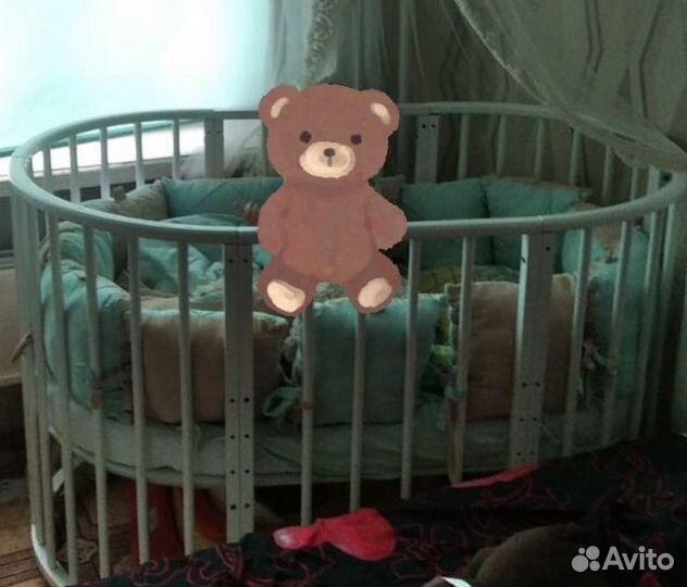 Детская кроватка трансформер 7 в 1