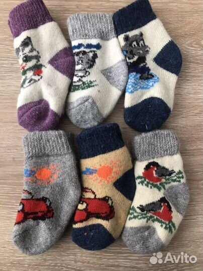 Шерстяные носки детские