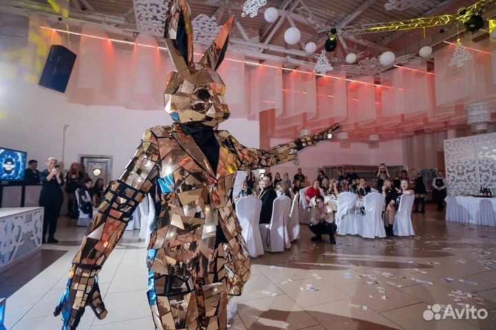 Маска зайчика