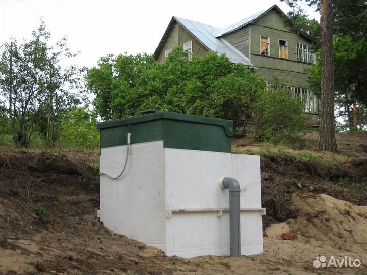 Септик био Урал 4 для дачи