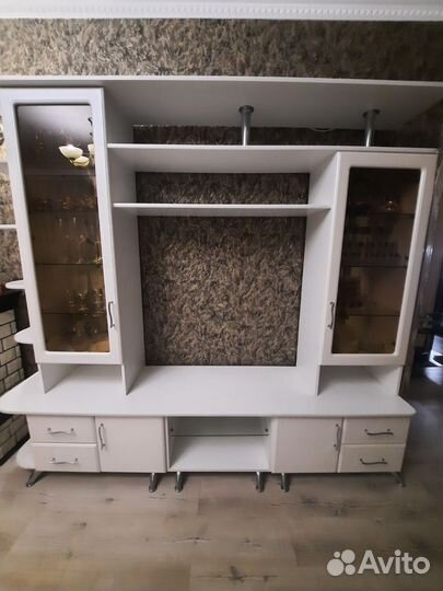 Стенка в гостиную со шкафом под тв бу