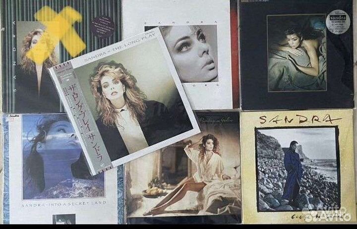Sandra оригинальные виниловые пластинки