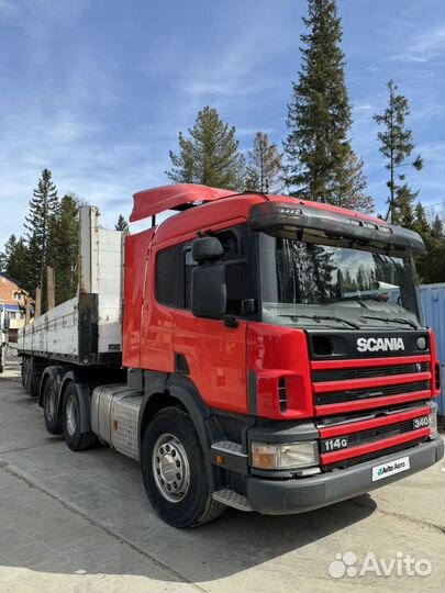 Scania P114GA с полуприцепом, 2004