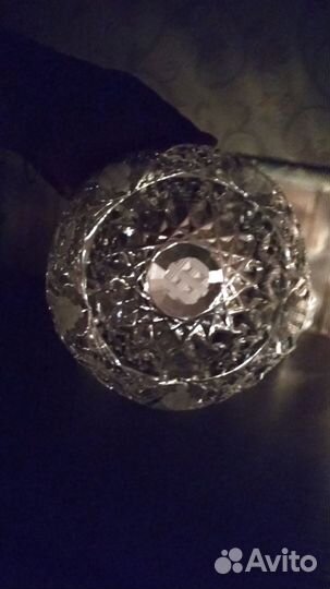 Салатник хрустальный СССР
