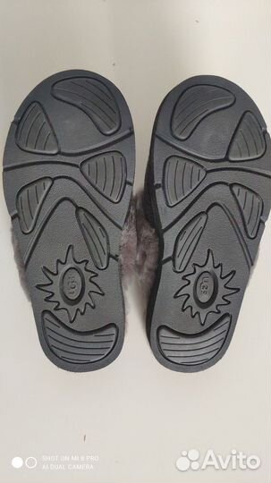 Меховые тапочки