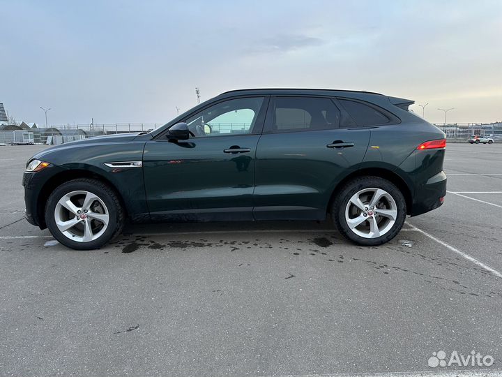 Jaguar F-Pace 2.0 AT, 2017, 125 000 км