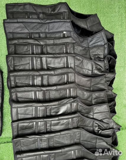 Жилет из овчины