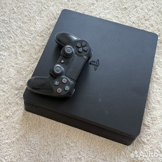 Sony PS4 один джойстик + игры