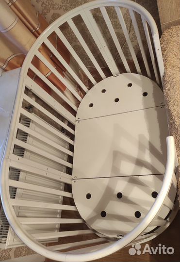 Детская кровать овальная/круглая 8в1