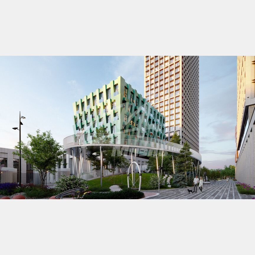 2-к. квартира, 43,3 м², 25/55 эт.