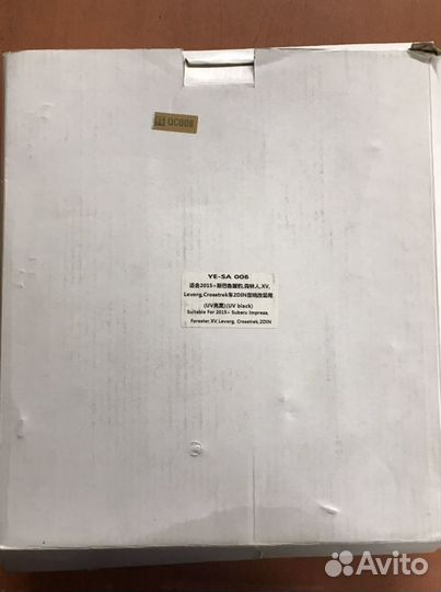 2 DIN рамка Subaru