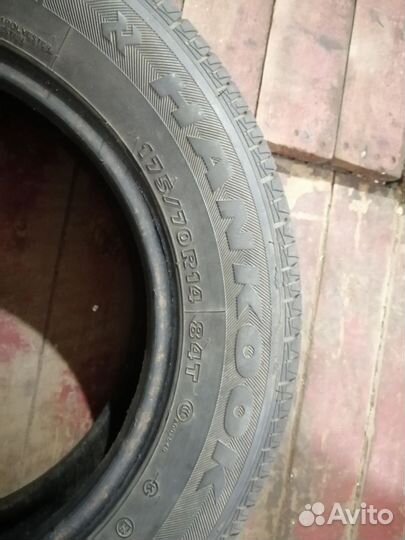 Резина Hankook Centum K702 175/70 R14 84T б/у
