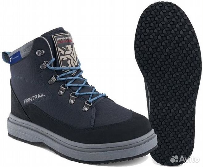 Ботинки на резине finntrail Greenwood синие 5223 р