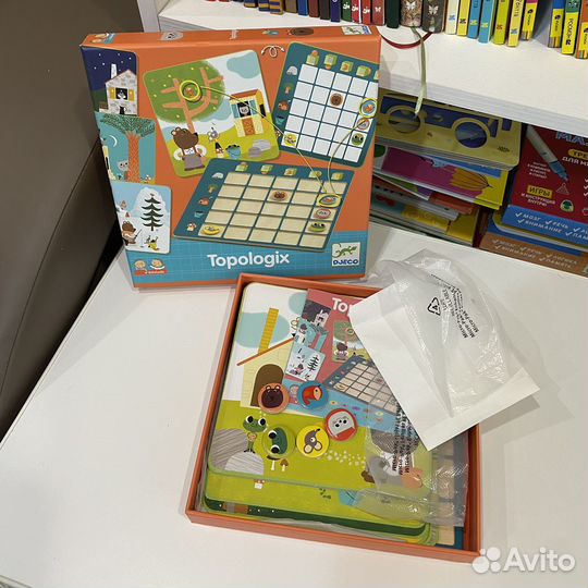 Настольные развивающие игры djeco