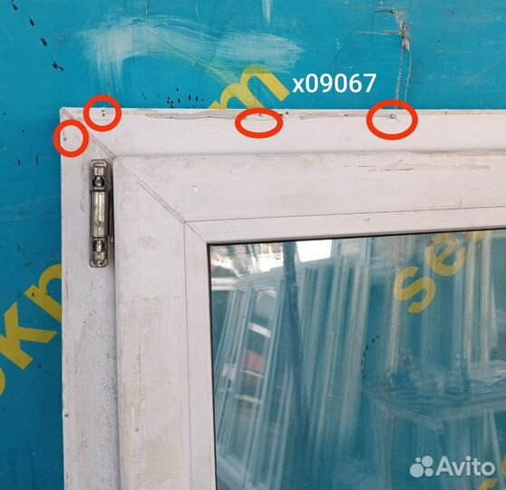 Пластиковое окно Б/У 1550(в)х1620(ш)