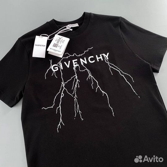 Футболка мужская givenchy черная