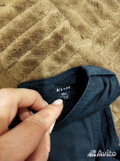 Платье для девочки 80