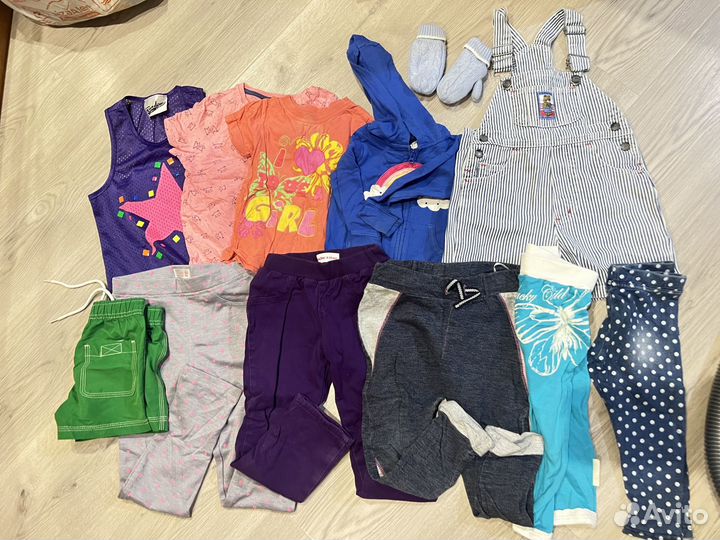 Детские вещи на девочку пакетом 68 86 92 116