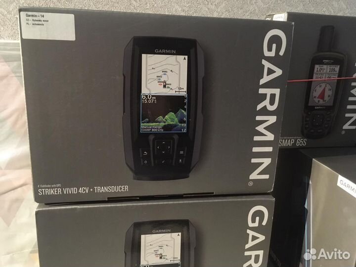 Эхолот Garmin Striker Vivid 4cv+GT20-TM