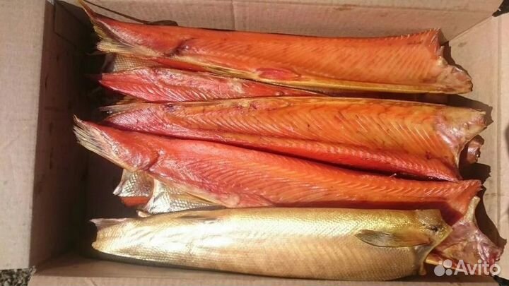 Балык,теша кеты холодного копчения