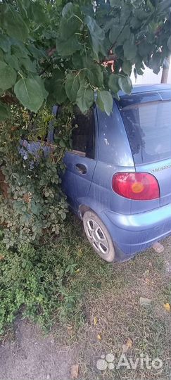 Задний бампер на daewoo matiz