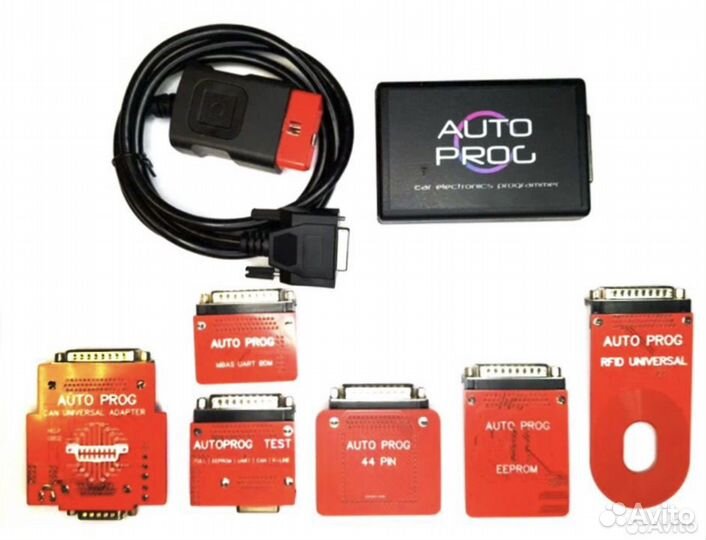 Программатор AutoProg Iprog+ полный комплект