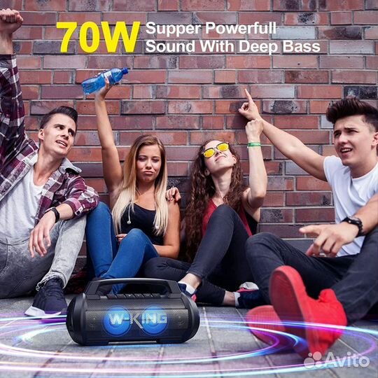 Портативная колонка W-king D10