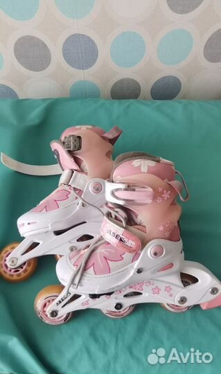 Ролики детские с комплектом защиты