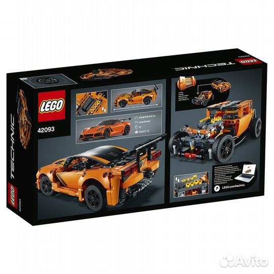 Lego Technic Chevrolet Corvette ZR1 42093