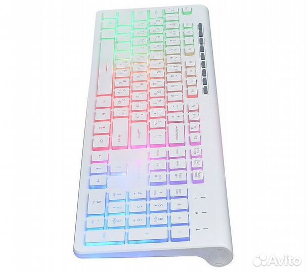 Клавиатура Оклик 490ML, белый