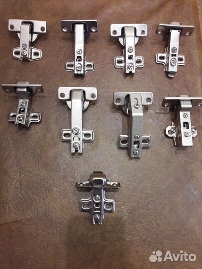 Петли мебельные накладные новые