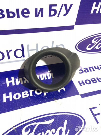 Рамка птф Форд Фокус 3 11- правая черная