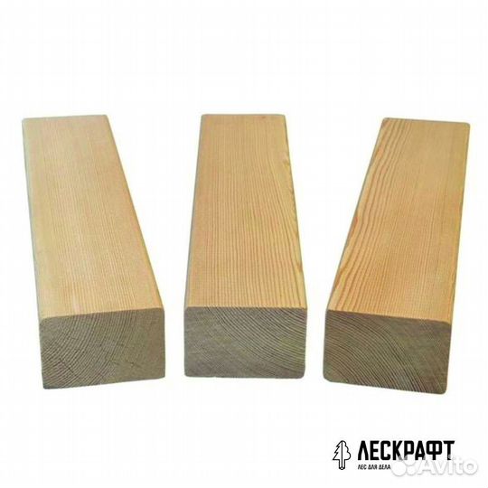 Брус клеенный 90*90*3000 сорт А