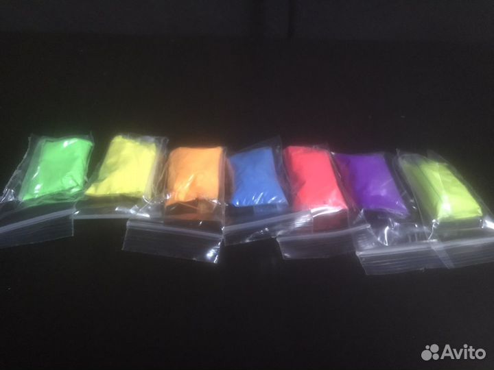 Люминофор порошок(пигмент) светящиеся в темноте