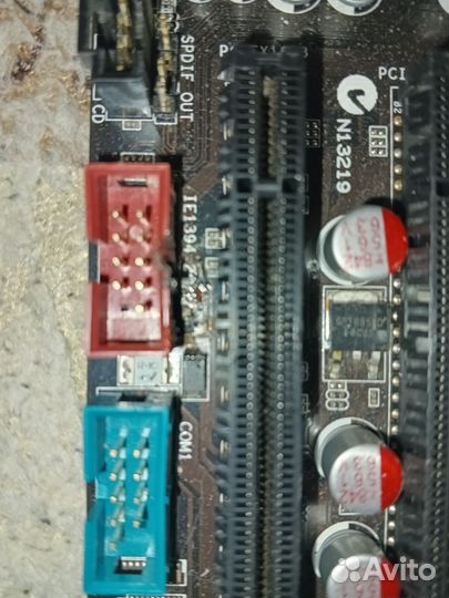 Материнская плата p5q-e на ремонт