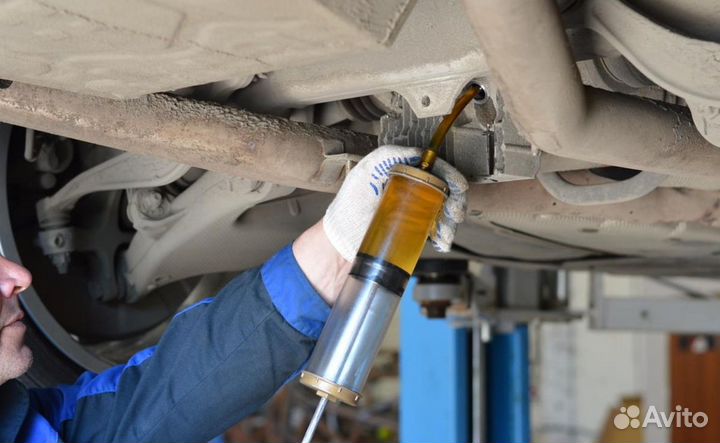 Замена масла в зад.раздатке Kia Optima III 2010-13