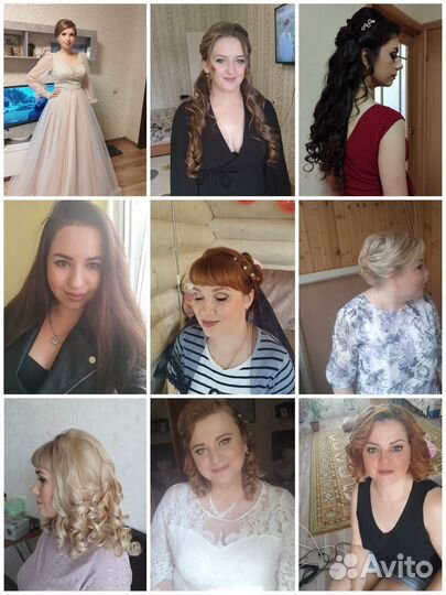 Причёски, стрижки, брови, окрашивание, макияж