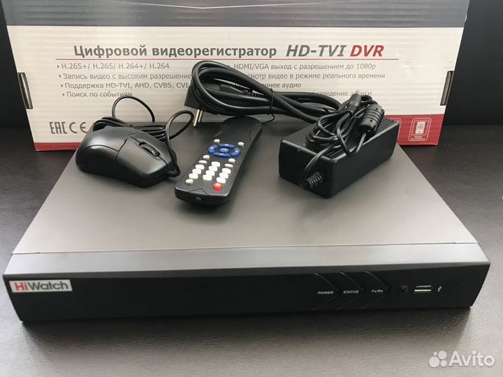 Видеорегистратор для видеонаблюдения HiWatch