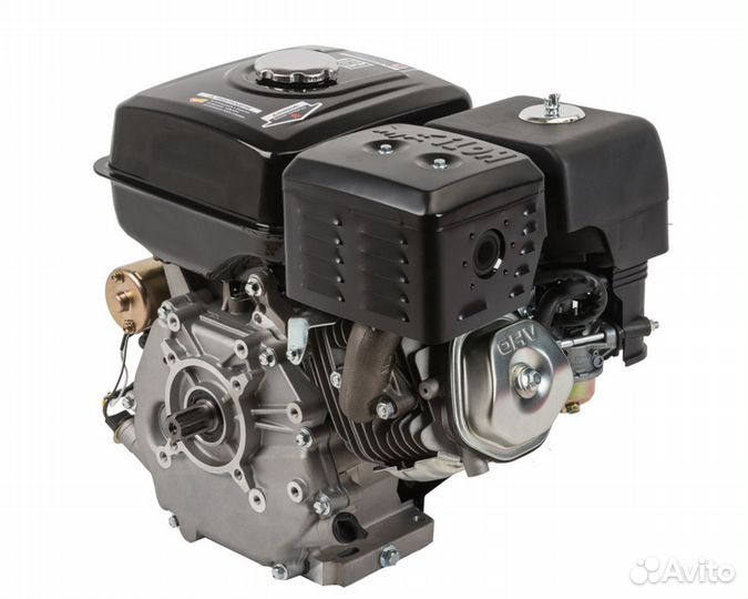 Двигатель бензиновый 9 л.с под шлицы