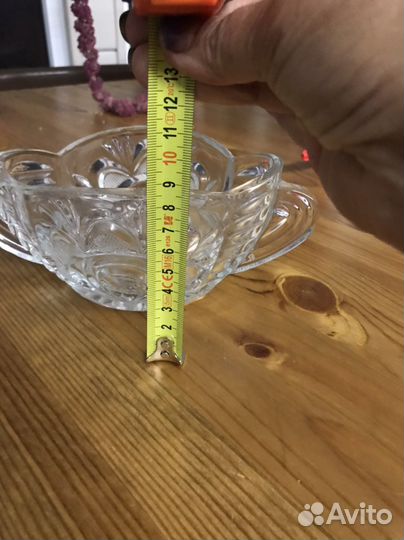 Конфетница СССР хрусталь