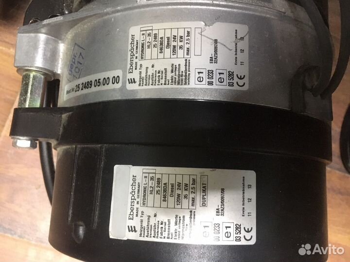 Пжд Eberspacher HydronicD35