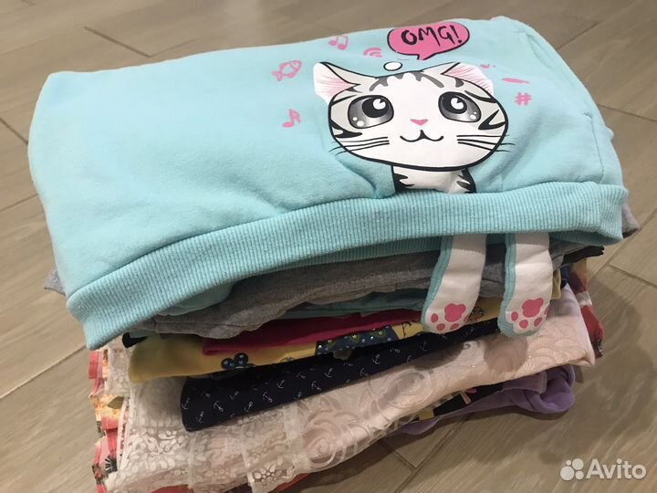Одежда для девочки пакетом 5 лет