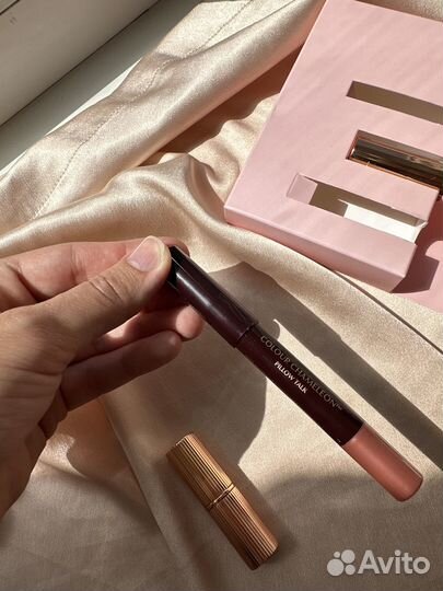 Карандаш тени Charlotte Tilbury pillow talk новые