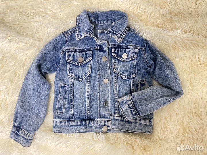 Джинсовая куртка для мальчика 92