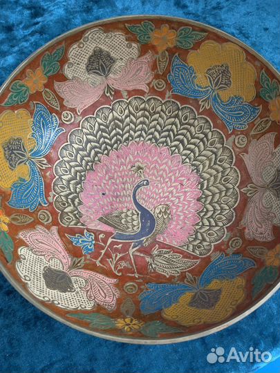 Ваза индийская медная