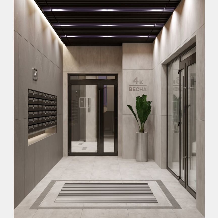 2-к. квартира, 52,3 м², 1/5 эт.
