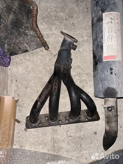 Выхлоп стт веста