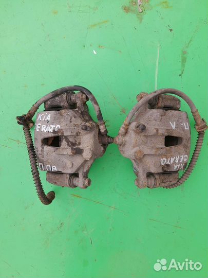 Суппорт передний Киа Серато-2/ Kia Cerato-2, 2010г