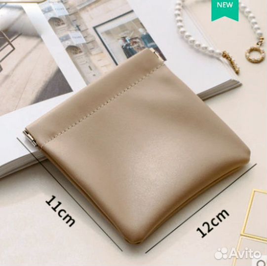 Косметичка закрывающаяся автоматически маленькая