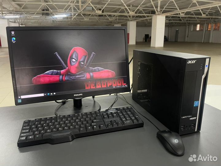 Комплект i3-7100/8GB + 22''Монитор